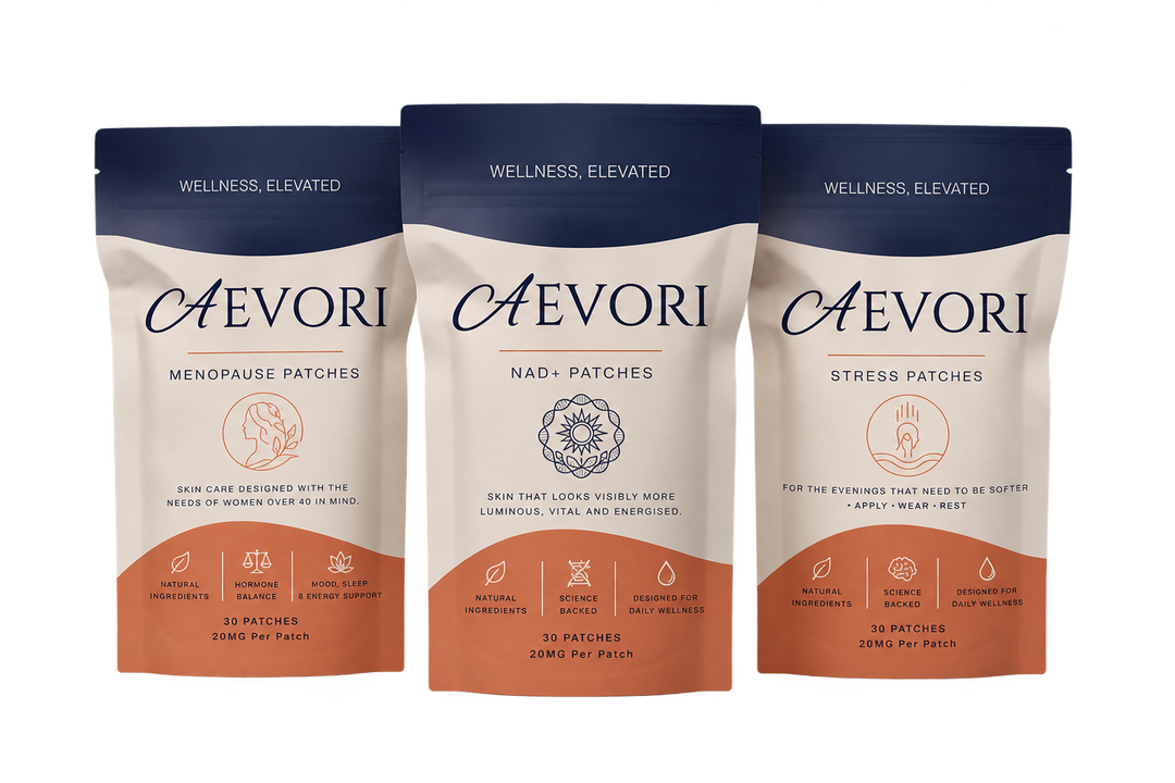 Ultimate Patch Trio for Women in Midlife - Destress / Menopause / NAD+
